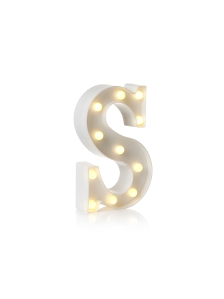 Lichtgevende Letter - S