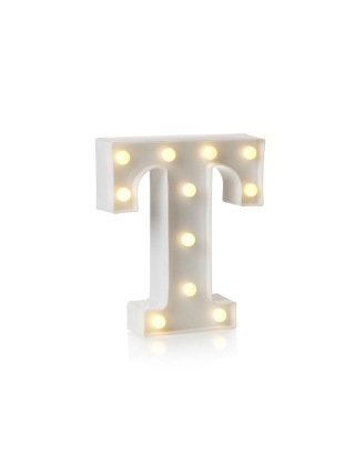 Lichtgevende Letter - T