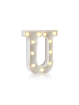 Lichtgevende Letter - U