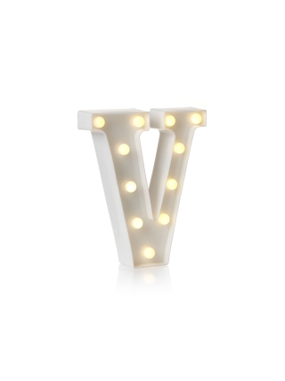 Lichtgevende Letter - V