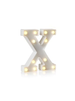 Lichtgevende Letter - X