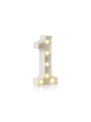 Lichtgevend Cijfer - 1