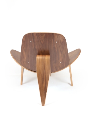 Tonder Loungestoel - Bruin, Wit