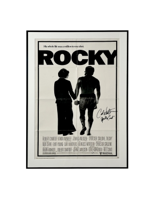 Poster - Rocky - Gesigneerd - Carl Wather