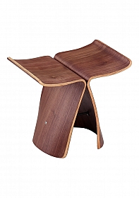 OHNO Furniture Tokyo - Wooden Butterfly Stool - Walnut