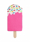 OHNO Cadeau Artikelen Funny Icepop Sokken - Roze