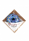OHNO Cadeau Artikelen Funny Blauwe Donut Sokken - Blauw