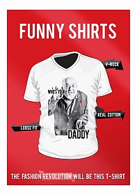 OHNO Cadeau Artikelen Funny Shirt Who\'s Your Daddy - Maat S