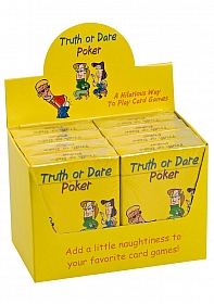 Truth or Dare Poker Display (8st)