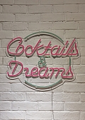 Cocktails Dreams - LED Neon Sign