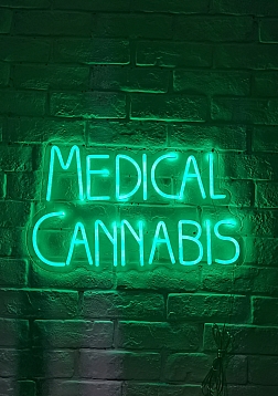 Cannabis - LED Neon Sign
