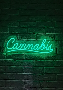 Cannabis - LED Neon Sign