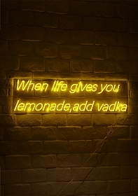 Life - LED Neon Sign