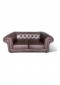OHNO Furniture Liverpool Chesterfield 2 Zits Bank - Bruin