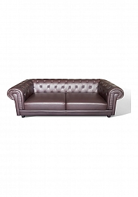 OHNO Furniture Liverpool Chesterfield 3 Zits Bank - Bruin