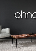 OHNO Furniture Omos Koffietafel/ Salontafel - Zwart