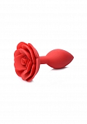 Booty Bloom - Silicone Rose Anal Plug - Large