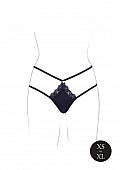 Ami - Thong with Adjustable Sliders and Golden Details - One Size