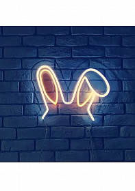 Bunny Ears - LED Neon Sign