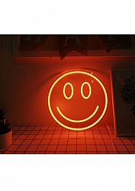 Happy Smiley - LED Neon Sign