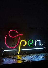 Neon Sign - Open