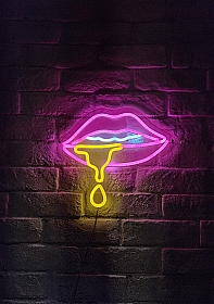 Lips - LED Neon Sign