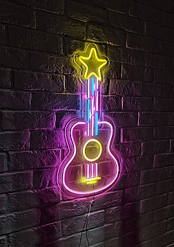 Guitar - LED Neon Sign