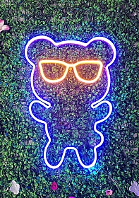 Neon Sign - Bear