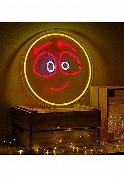 Happy Face - LED Neon Sign