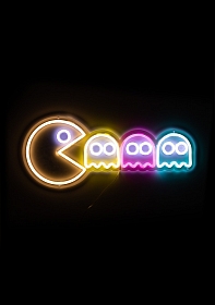 Neon Sign - Pac-Man