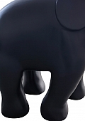 OHNO Home Decor - Fyberglass Sculpture Elephant - Black
