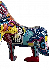 OHNO Home Decor - Fyberglass Sculpture Gorilla - Multicolor