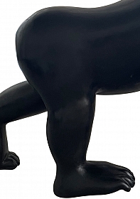 OHNO Home Decor - Fyberglass Sculpture Gorilla - Black