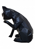 OHNO Home Decor - Fyberglass Sculpture Cats - Black