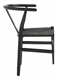 OHNO Furniture Turku - Rattan Chair - Black
