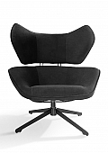 OHNO Furniture Kansas - Lounge Chair - Black
