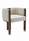 OHNO Furniture Baltimore - Modern Round Chair - Beige