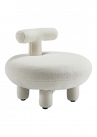 OHNO Furniture Orlando - Modern Teddy Chair - White