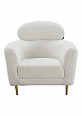 OHNO Furniture Orleans - Teddy Armchair - White
