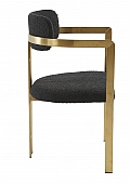OHNO Furniture Chandler - Teddy Dining Chair - Black