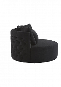 OHNO Furniture Miami - Teddy Love Seat - Black
