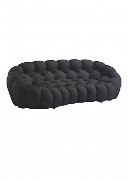 OHNO Furniture Victoria - Bubble 3-Seater Sofa - Black
