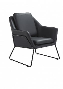 OHNO Furniture Vancouver - Luxury PU Leather Dining Chair - Black