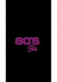 80\'s - LED Neon Sign